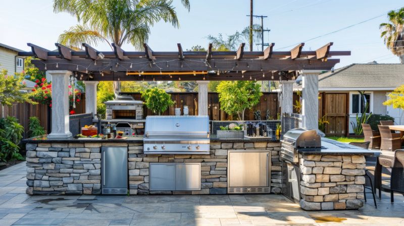 Outdoor Kitchen Installation Service