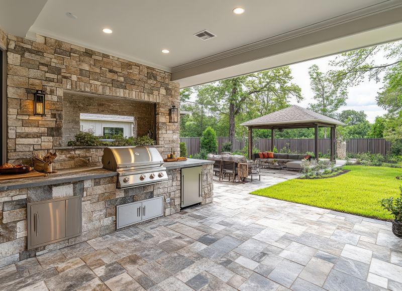 Materials Used In Outdoor Kitchen Construction