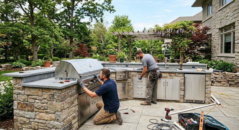 Outdoor Kitchen Construction in Las Vegas, NV