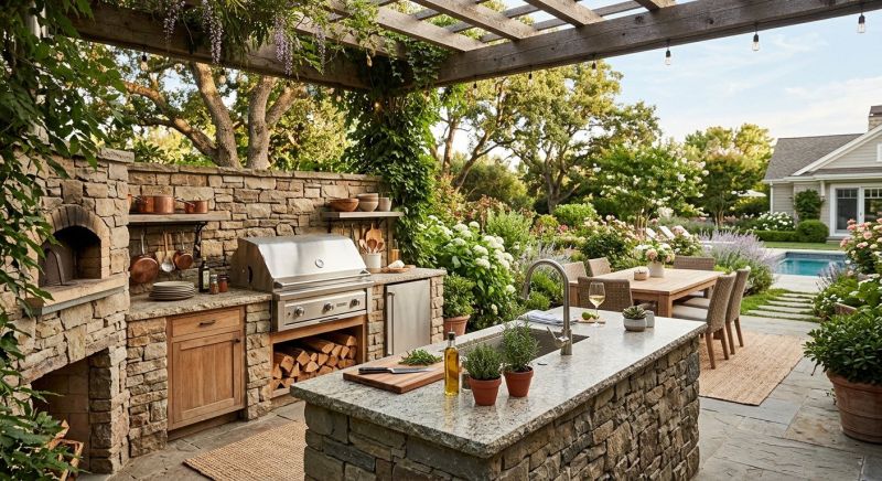 Outdoor Kitchen Installation in South Houston, TX